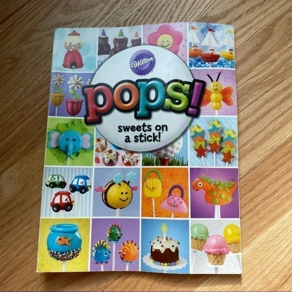 Wilson Pops! Sweets on a Stick Book Cake Pop Designs Kids Baking Craft